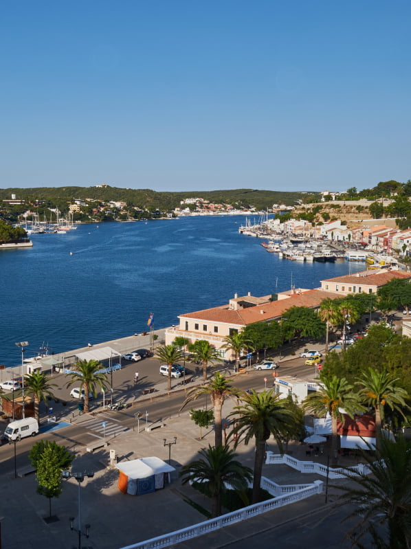 Maó capital de Menorca Maó Menorca desde un mirador