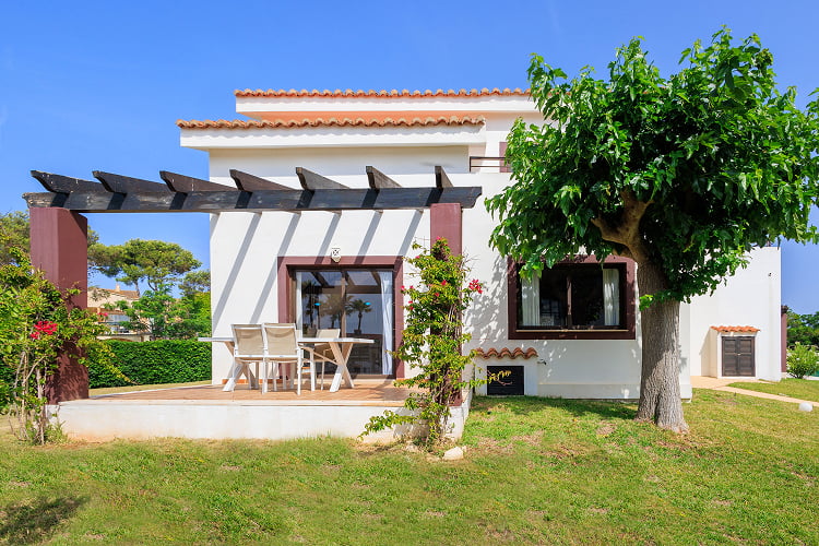 Duplex - Terrace Front view of the beautiful terrace surrounded by gardens