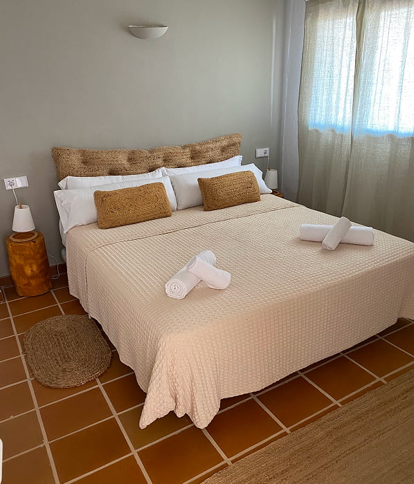 Apartamento 1 dormitorio Detalle de la habitación del apartamento 1 dormitorio